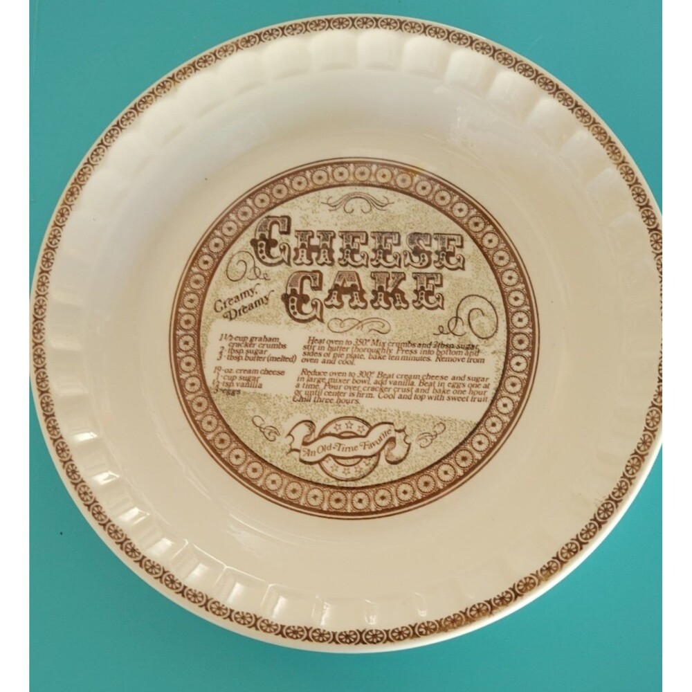 1983 Royal China Cheesecake Dish